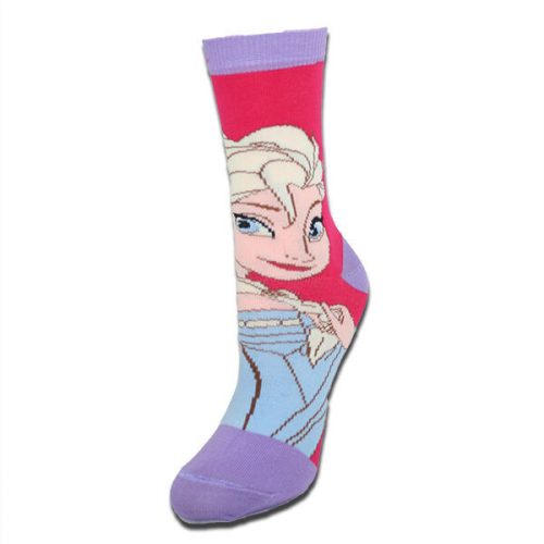 Kinder Baumwollsocken - Die Eiskönigin - 31-34 - pink