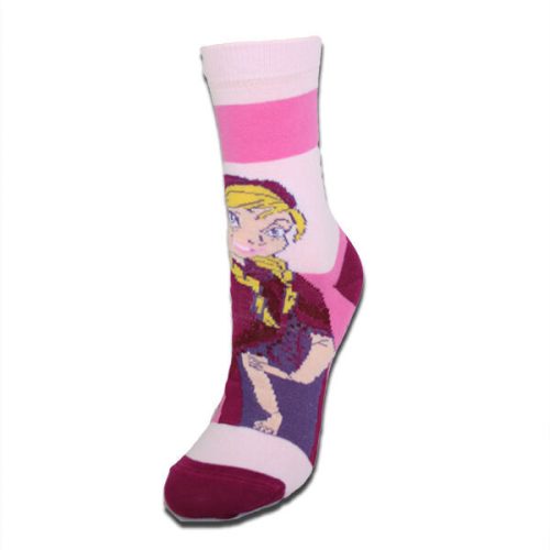 Kinder Baumwollsocken - Die Eiskönigin - 31-34 - rosa